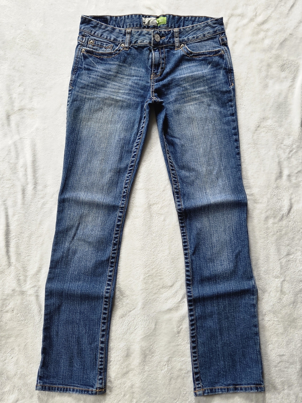 Aeropostale Vintage Y2K 2000S Medium Blue Straight Leg Jeans